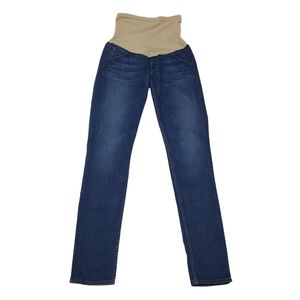 HUDSON A Pea In The Pod Collection Skinny Maternity Jeans Full Belly Panel